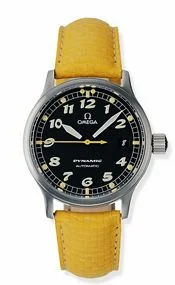 Omega Dynamic III Date Stainless Steel / Black / Yellow Coramide 5250.50.40 (52505040)